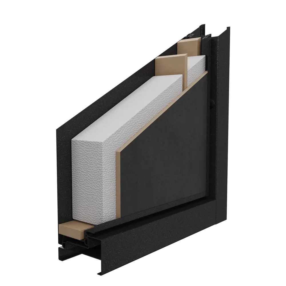 МАСТИНО Брутал Бетон - входная металлическая дверь для квартиры 89384703 STLM-1577967 - Вид №14