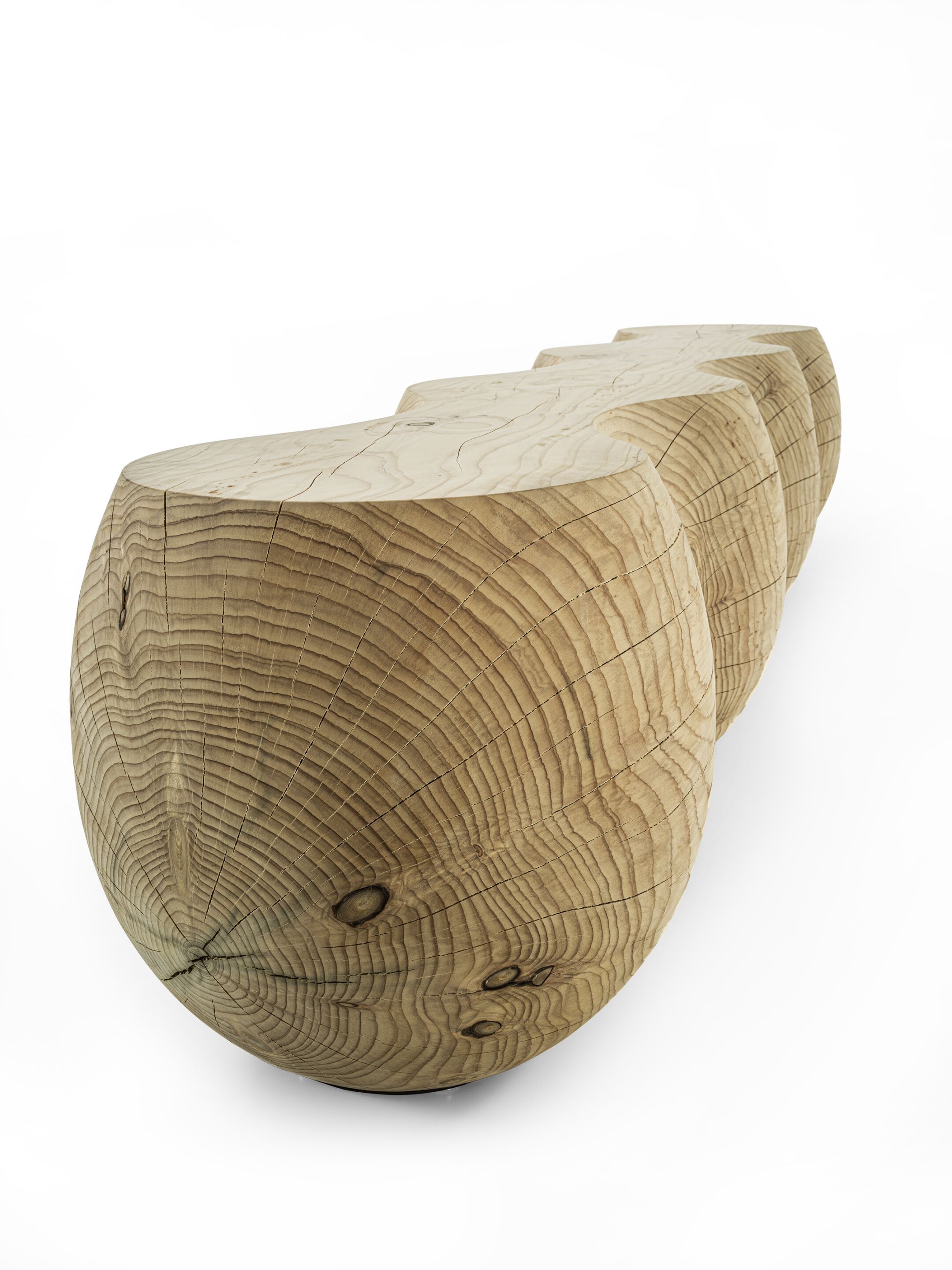 Скамейка из цельного кедра Riva 1920 BRUCO ARCH-00106586 - Вид №4