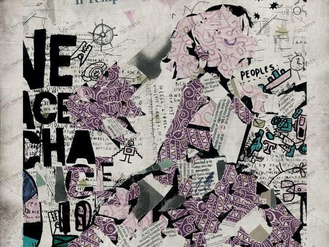 MOMENTI Авторский художественный принт Crazy home paintings Eb-002