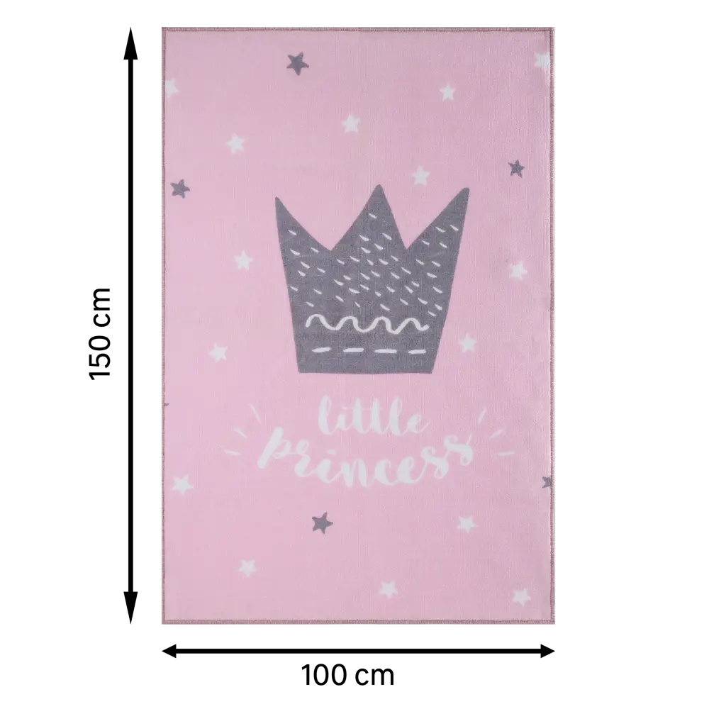 Ковер нейлон Inspire Melyne 100x150 см цвет розовый 82973548 STLM-2127208  - Вид №5