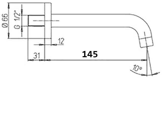 Paini Cox 78PZ430 излив  - Вид №2