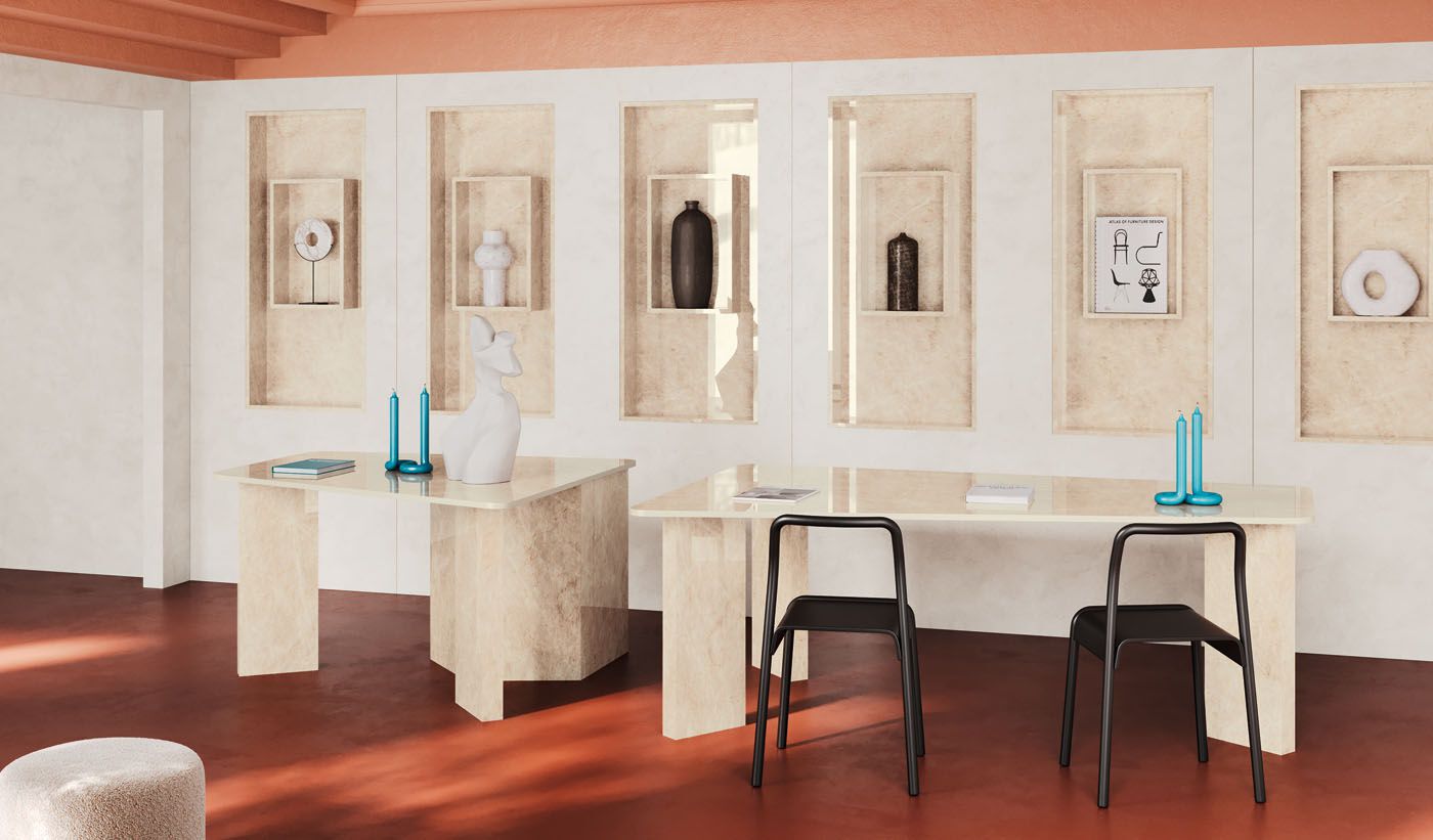 Керамогранит с мраморным эффектом Optimum Surfaces Выбор мрамора ARCH-00010072 - Вид №1