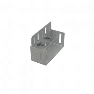 Заглушка для дренажных желобов 75 мм, оцинкованная сталь