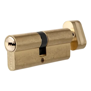 Цилиндр Apecs SM-60, 30х30 мм, ключ/вертушка, цвет золотой 82594809 STLM-2203048