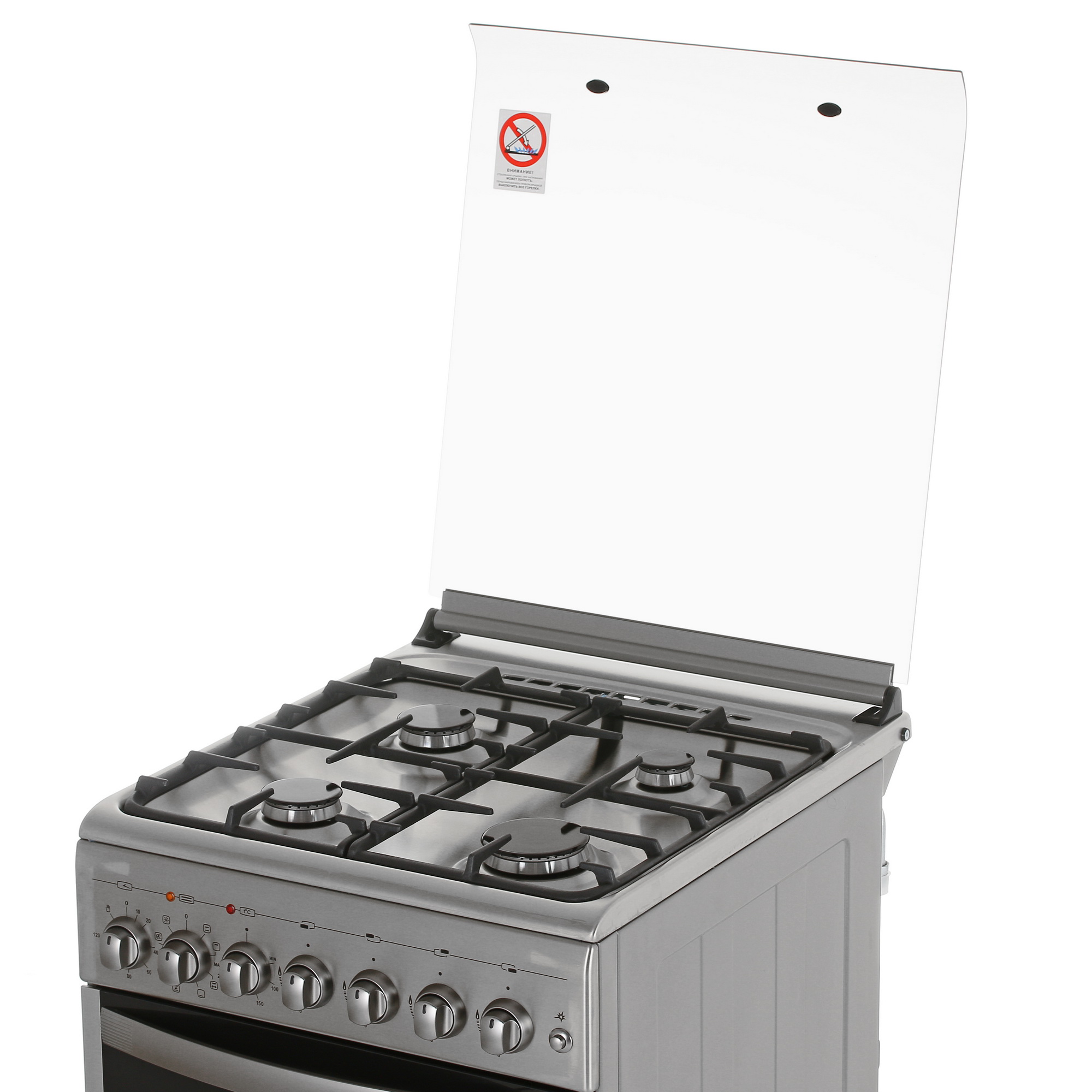 1607013 Комбинированная плита Gefest ПГЭ 5102-03 0027 серый STDN-0011249 - Вид №7