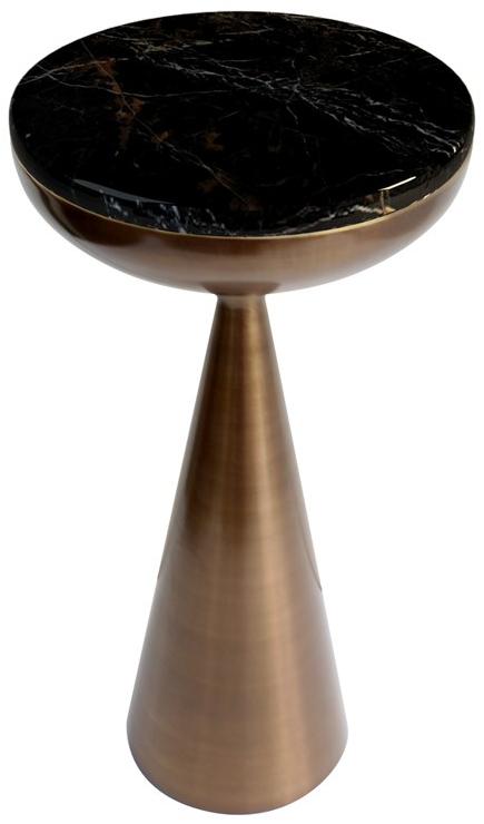 Malabar Круглый журнальный столик из латуни sun-id-1423936 - Вид №2