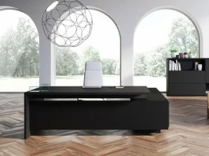 Las Mobili Угловой стол с системой управления кабелями Elite