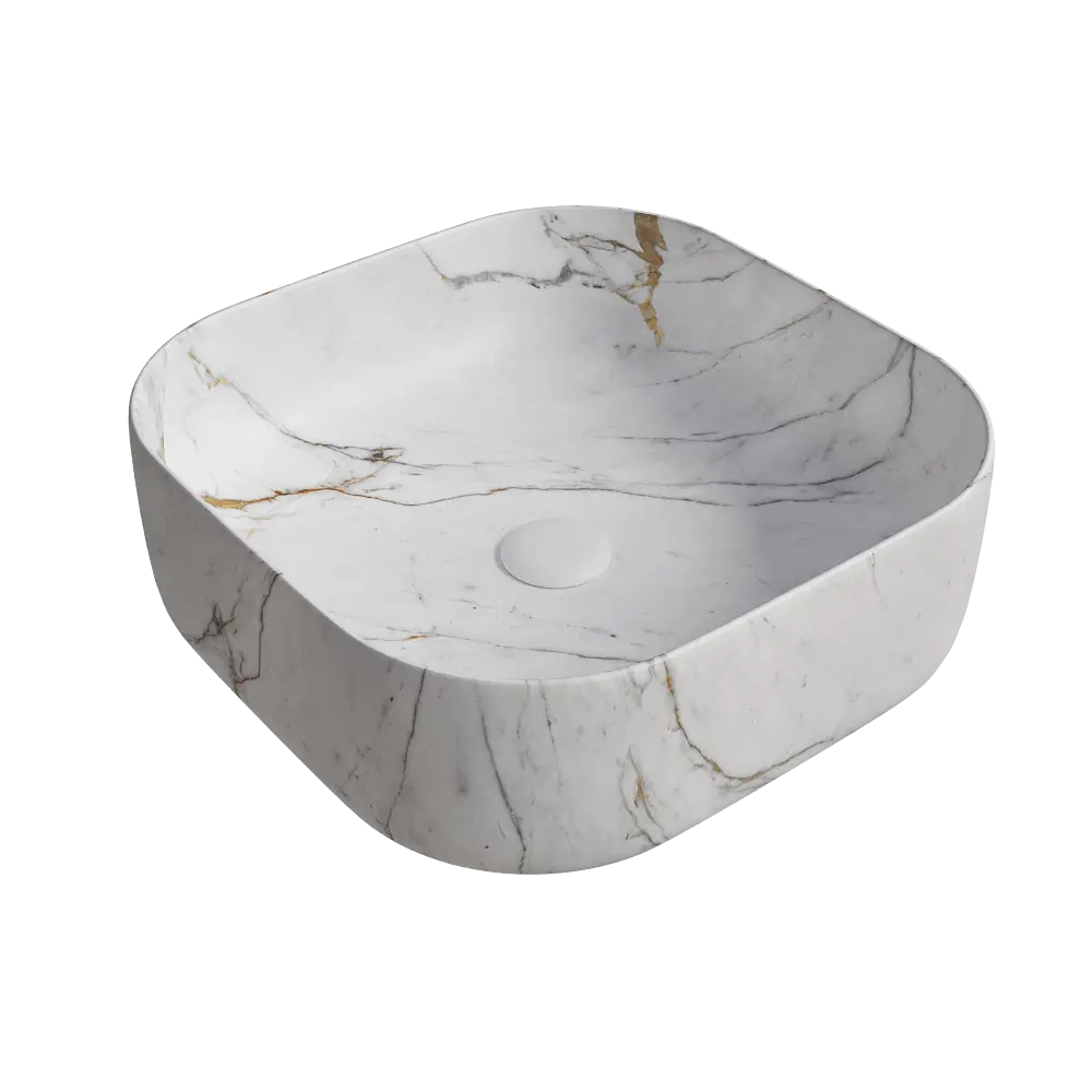Santreyd Slim Color GM — Накладная раковина для столешницы 41.5×41.5 см 89316157 STLM-1340818