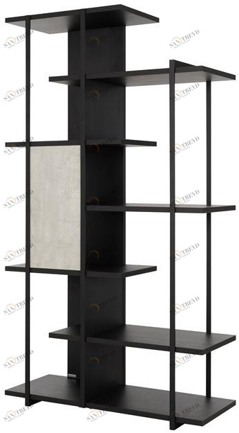 GAUTIER Открытый отдельно стоящий деревянный книжный шкаф Addict 1311326