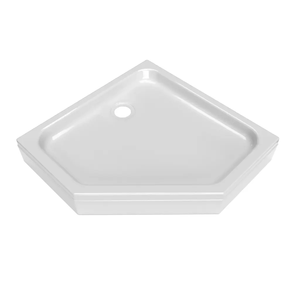 Душевой поддон Triton ПД29 пятиугольный акриловый 100x100 см ножки в комплекте STLM-2042948