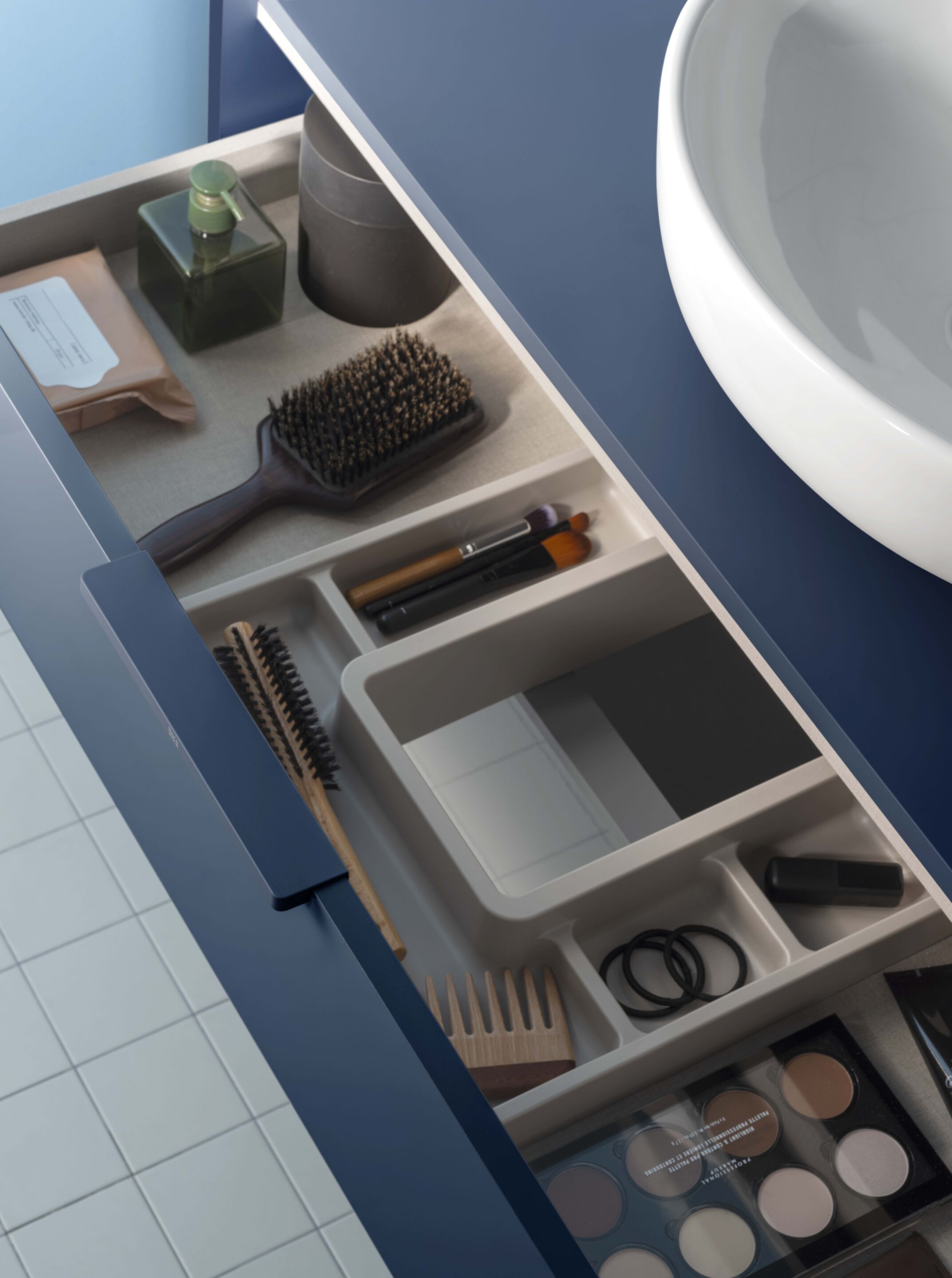 Круглая керамическая столешница для рук Roca Optica ARCH-00054271 - Вид №3