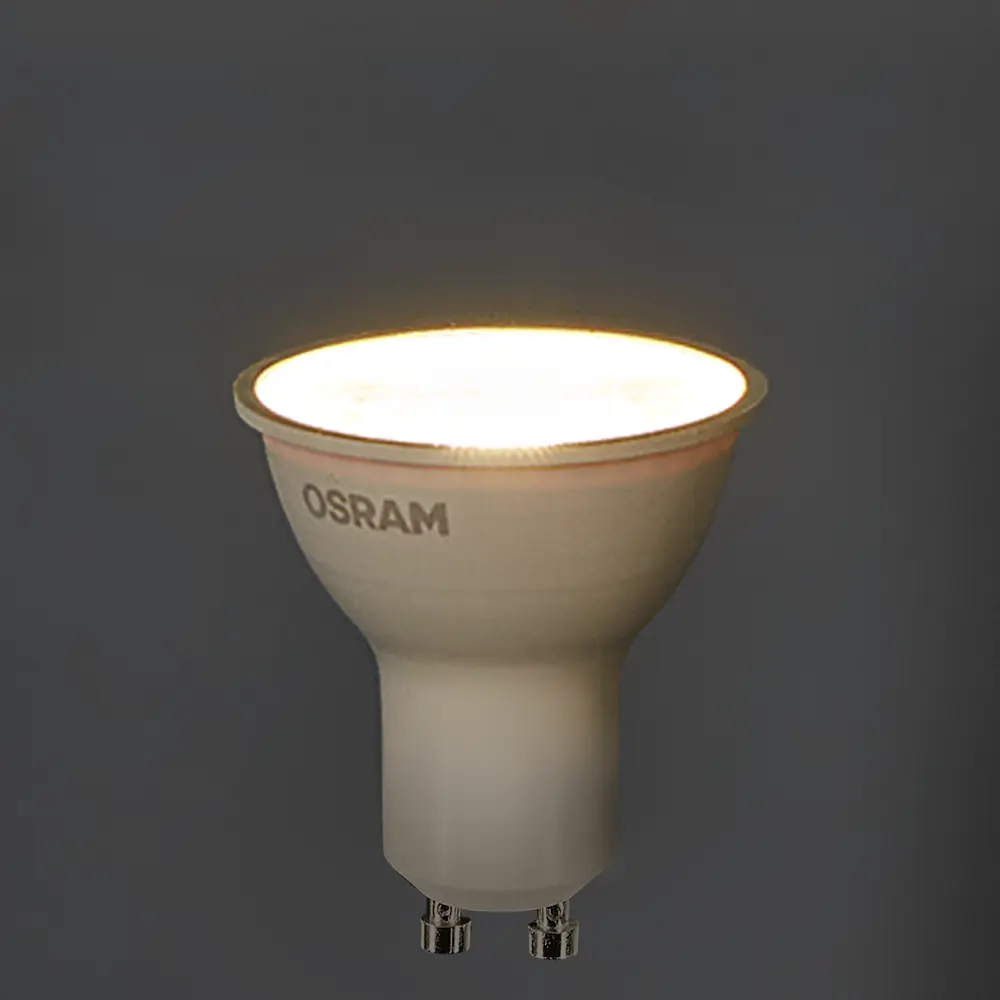Светодиодная лампа Osram GU10 5W с нейтральным белым светом 4000K 89411173 STLM-1575181 - Вид №2