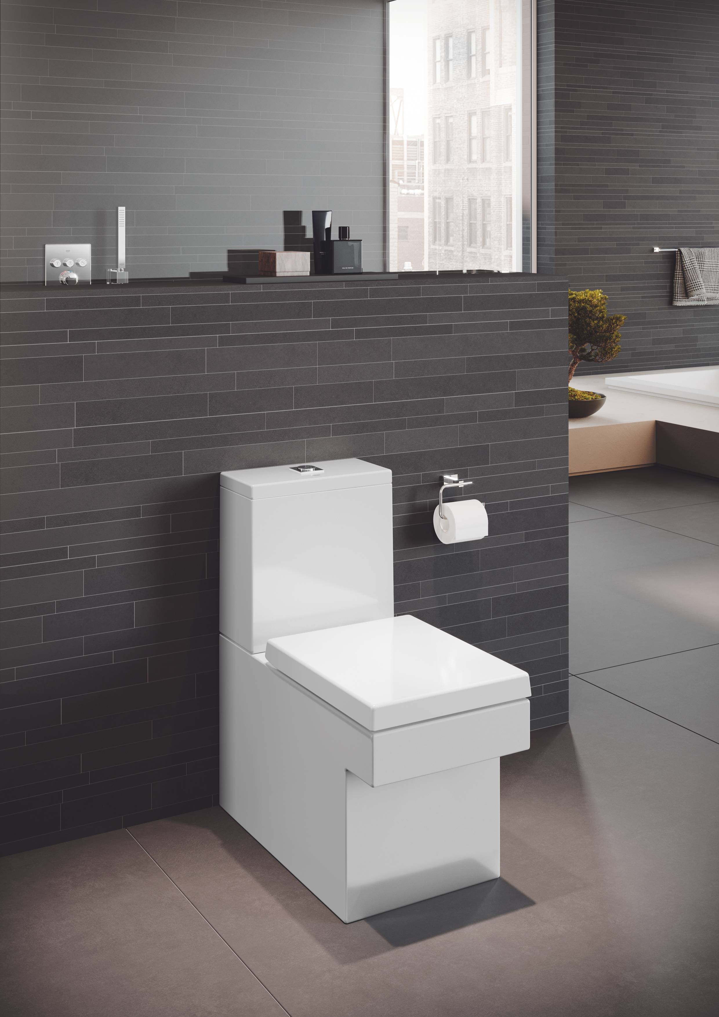 3948400H Компакт унитаз с бачком Белый Grohe Cube Италия - Вид №4