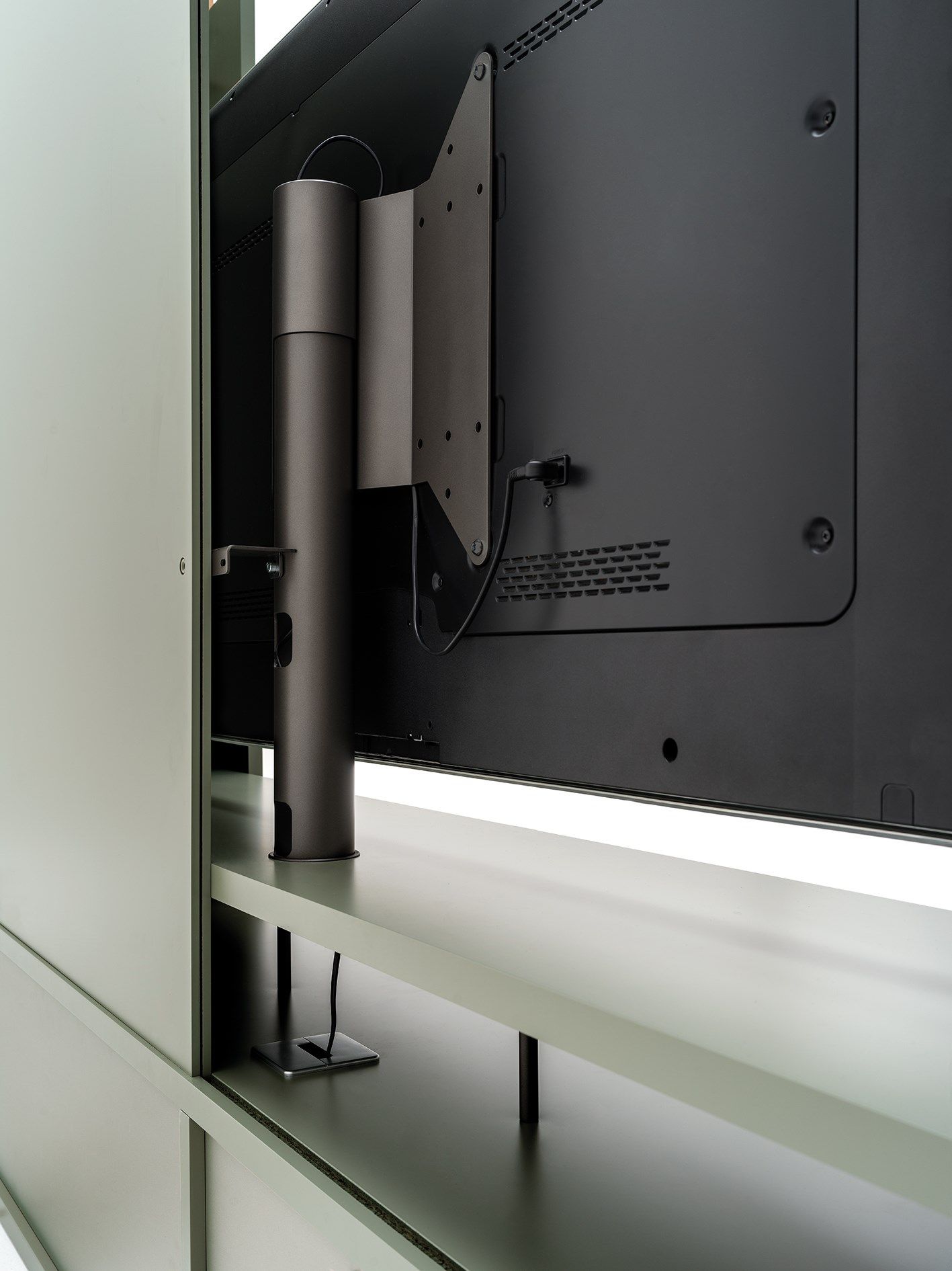 Шкаф с ТВ-модулем и изменением глубины Caccaro Roomy ARCH-00087126 - Вид №4