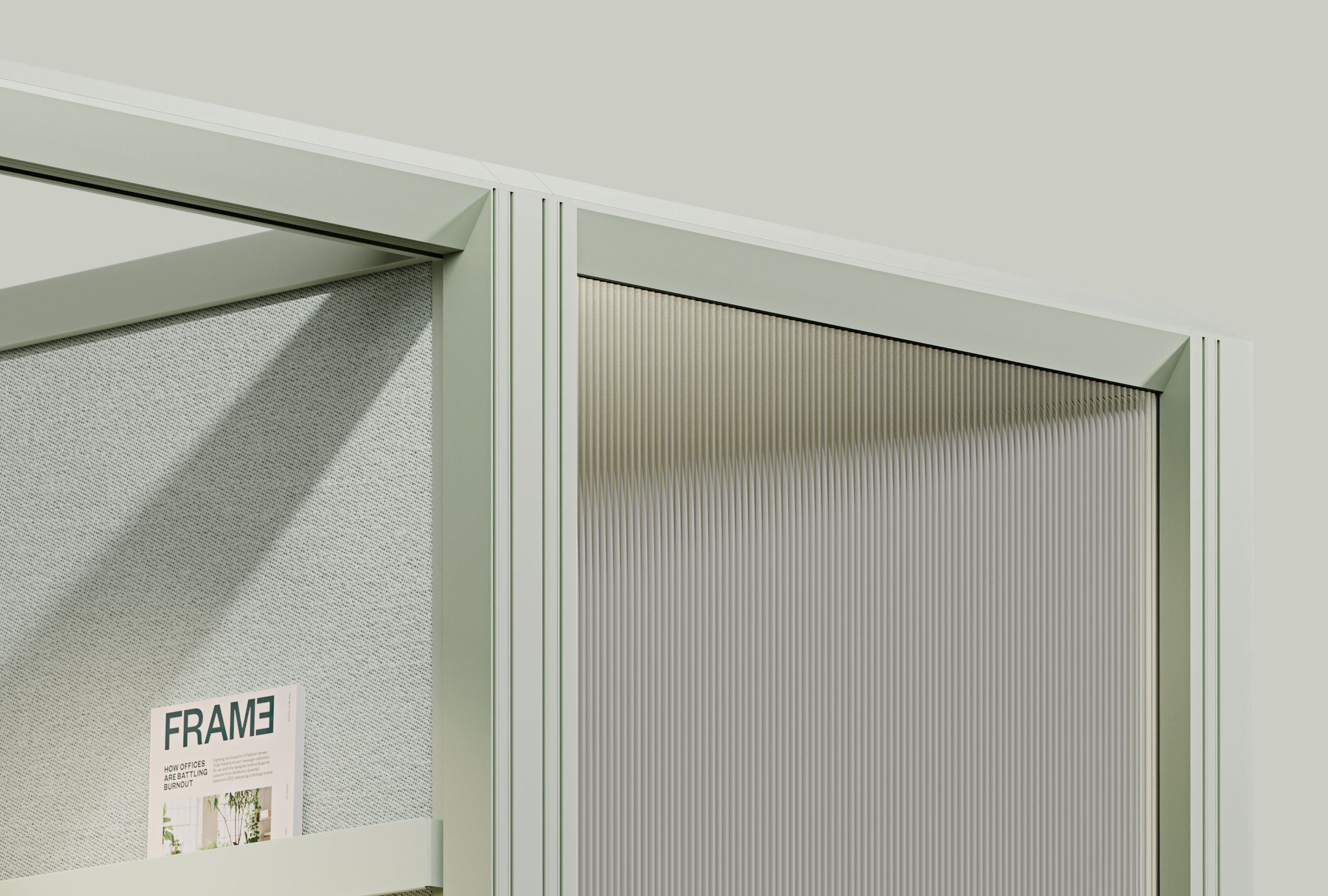 Многосторонняя акустическая офисная кабина со встроенным освещением Mute Modular ARCH-00071469 - Вид №1