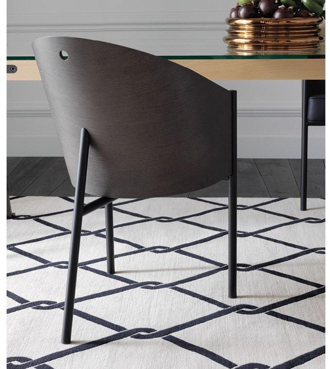 Driade Мягкое кожаное кресло с подлокотниками Costes sun-id-1423703 - Вид №7