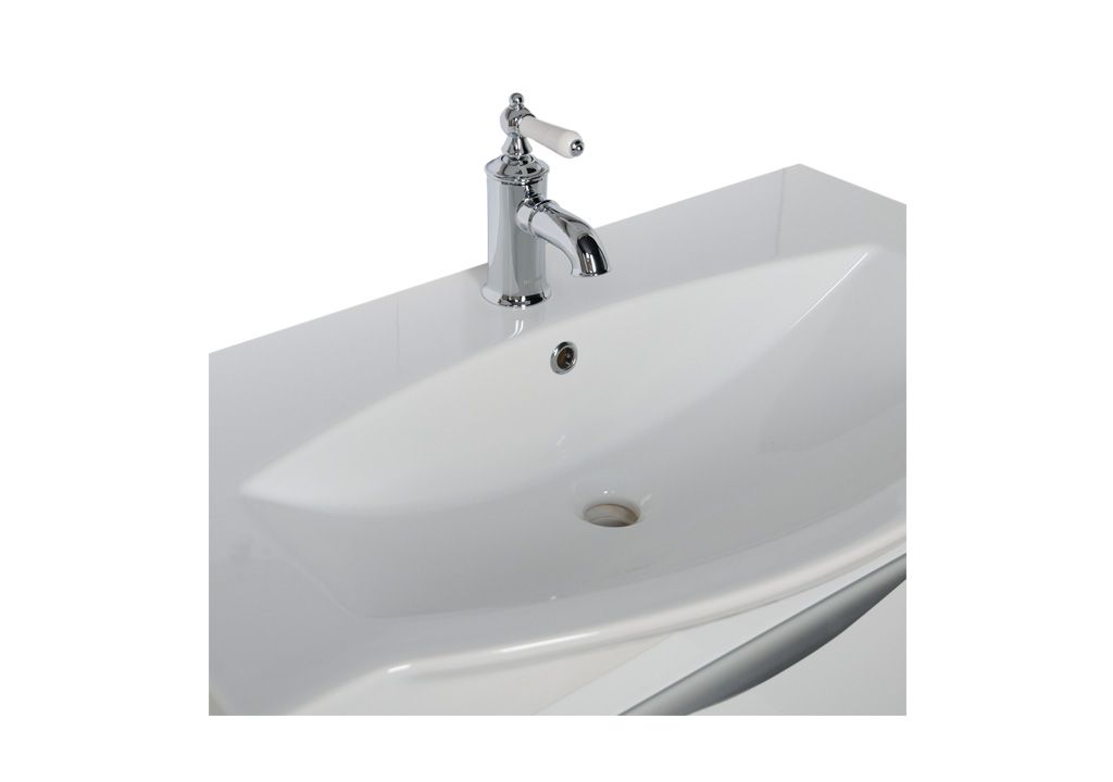 Тумба с раковиной Aquanet Франка 85 белый 0018305300182329 - Вид №6