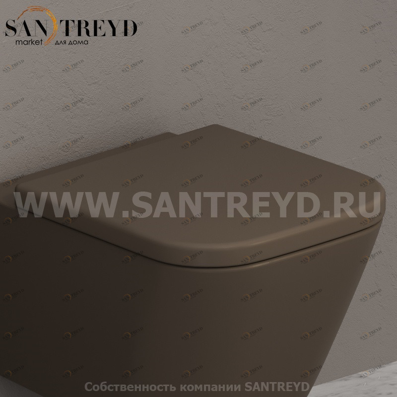 ST024CS Крышка сиденье для унитаза Ceramica Globo STONE