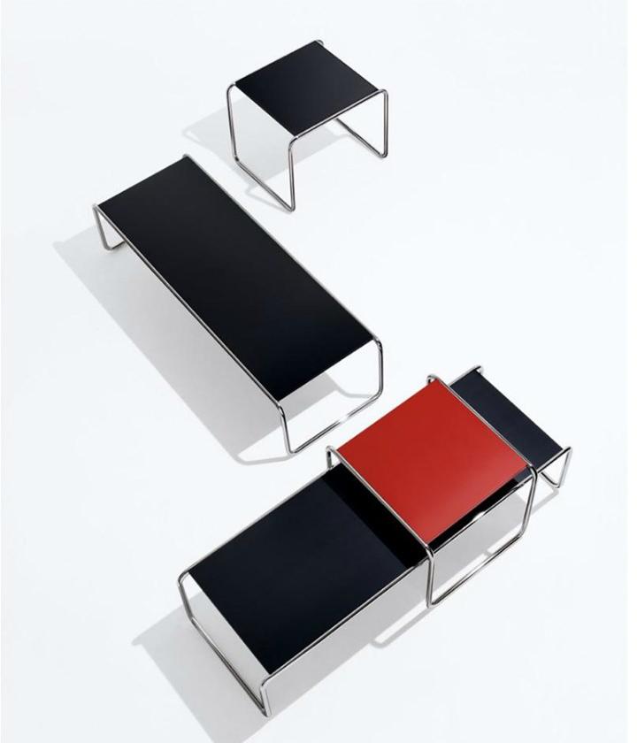 KNOLL Сервировочный столик прямоугольный из ламината Laccio sun-id-1425593 - Вид №1