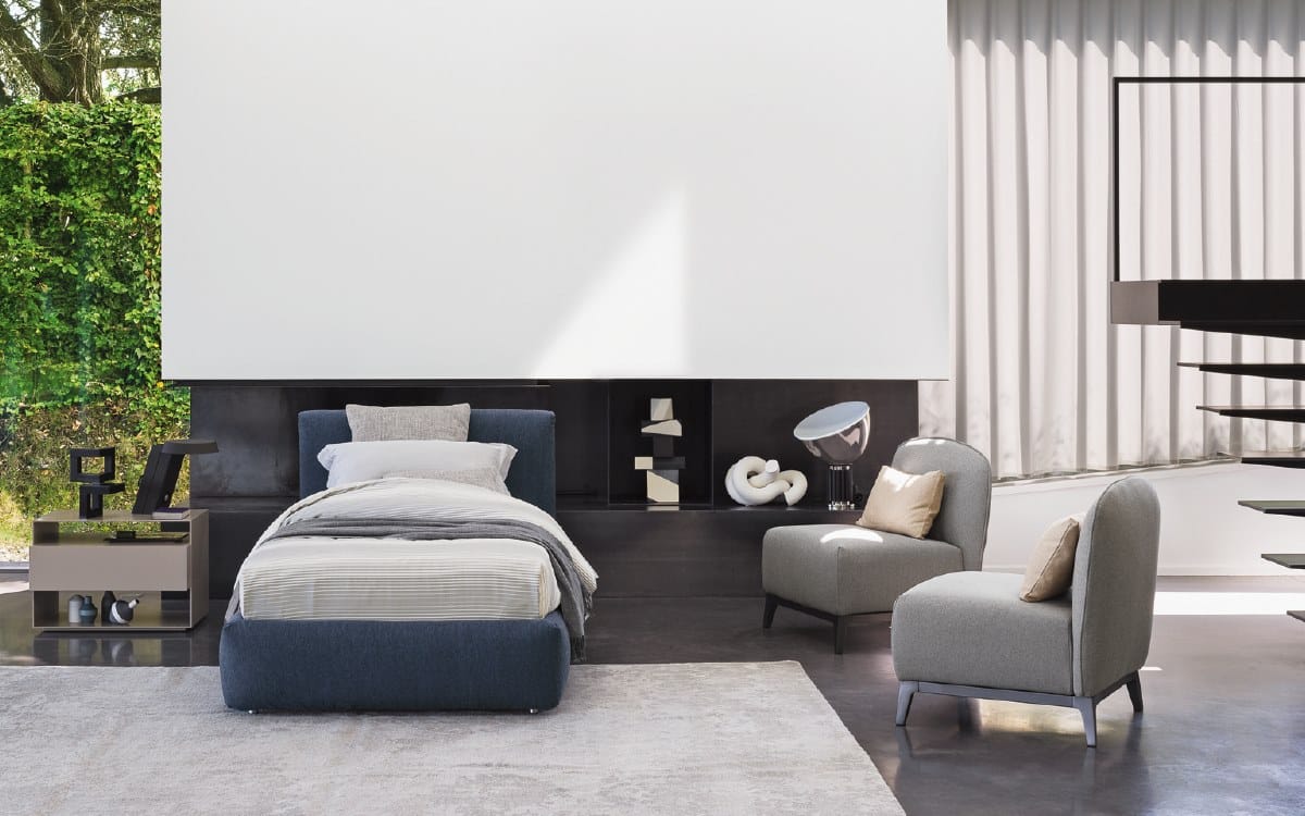 Односпальная кровать для хранения Flou Merkurio ARCH-00034783 - Вид №2