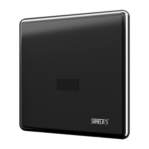 02002 Автоматическое чёрное управление душем для подачи подготовленной воды, с монтажной коробкой, 24 В пост. SANELA