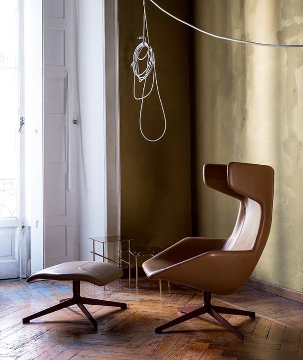 Спицевое вращающееся кресло с высокой спинкой MOROSO Take A Line For a Walk ARCH-00121326 - Вид №15