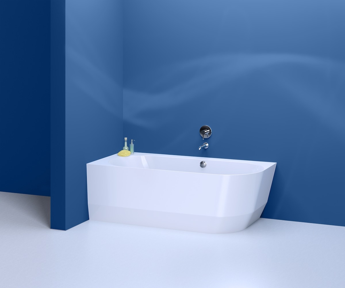 H2449560000001 Ванна, угловая левая, материал Marbond LAUFEN PRO - Вид №2