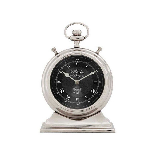 Часы Alain L от Eichholtz EICHHOLTZ ДИЗАЙНЕРСКИЕ, EICHHOLTZ 062402 Хром;черный  - Вид №4