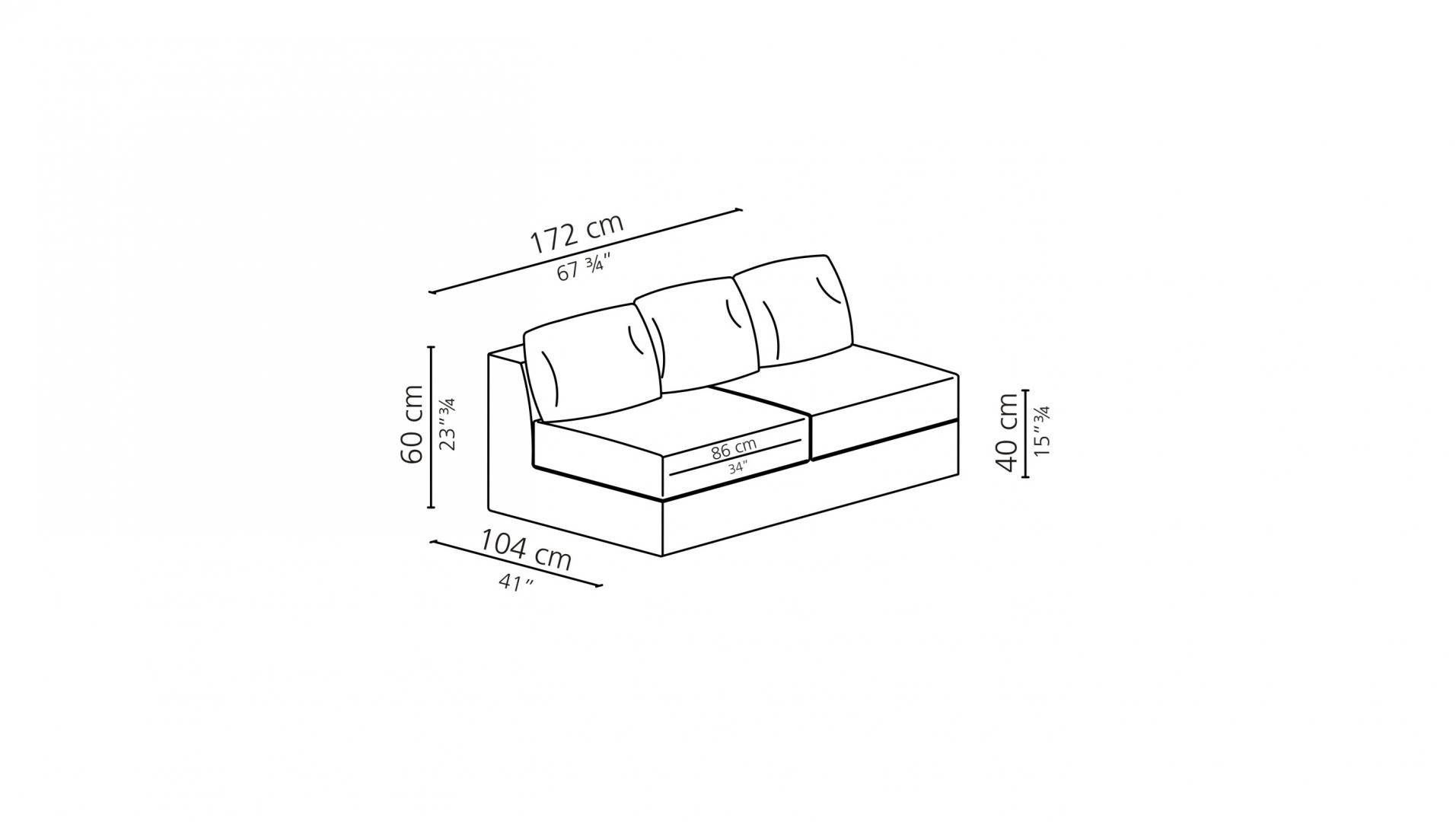 Casamilano Модульный тканевый диван Pillopipe sun-id-1430555 - Вид №9