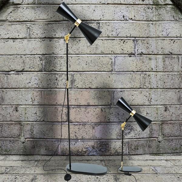 Mullan Lighting Регулируемый торшер ручной работы из латуни Cairo Mlfl001  - Вид №7