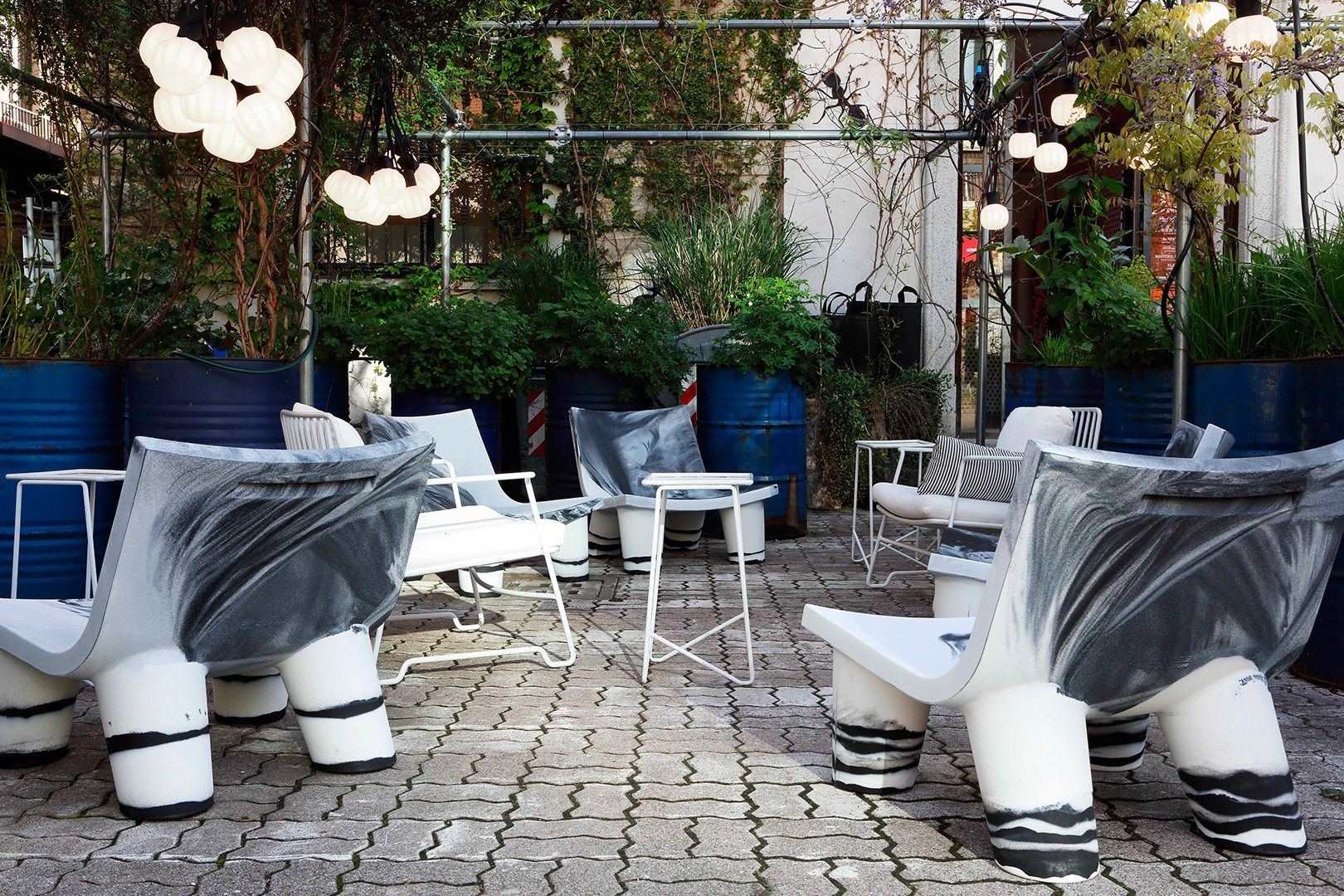 Кресло из полиэтилена SLIDE Low Lita ARCH-00090399 - Вид №9