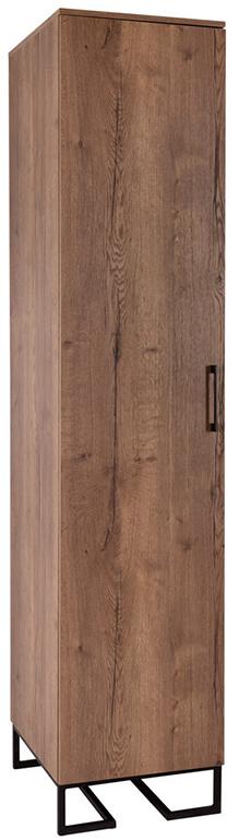 29484 Шкаф одностворчатый Loft 45 см Дуб Табак R-HOME 4017248h_табак - Вид №3