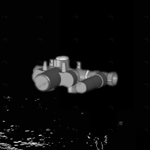 Внутренняя часть настенного термостатического смесителя 7WTM1R08 Geda Nextage Built-in Parts скрытого монтажа Внутренние части смесителей Built-in Parts