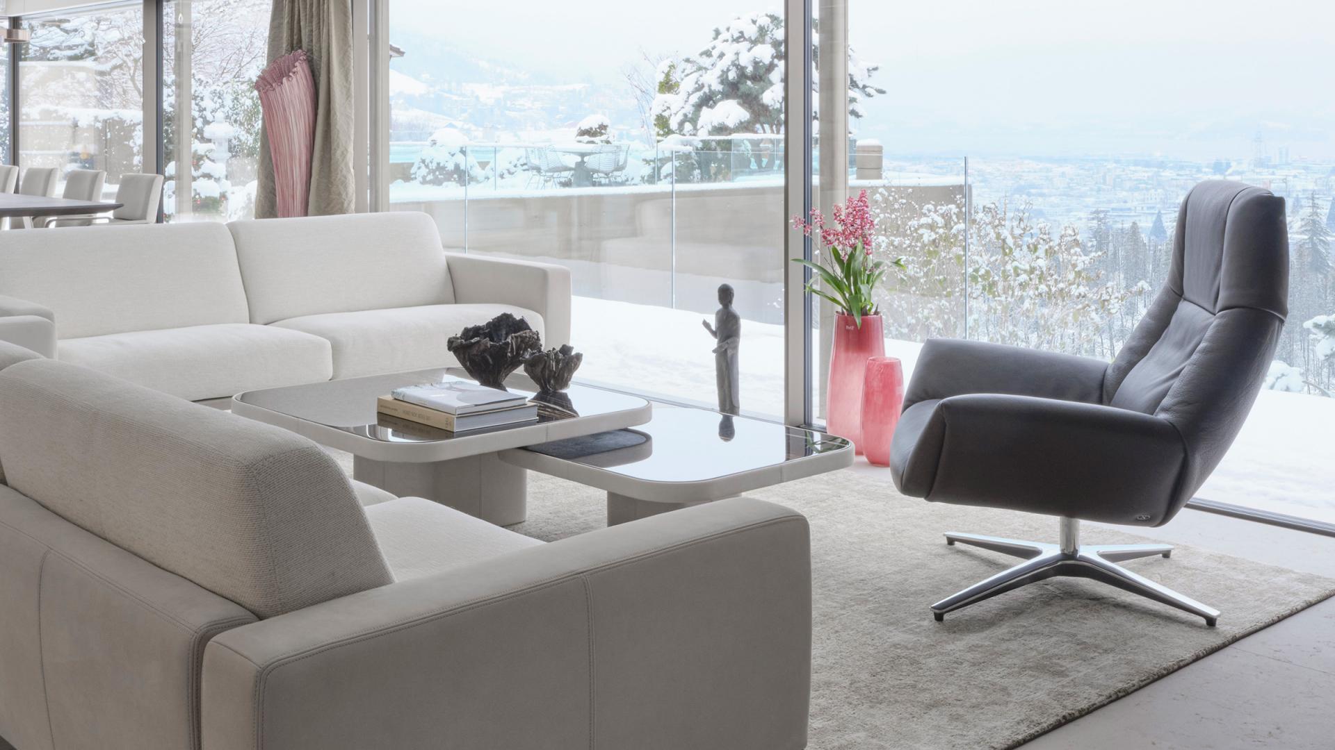 Кожаное вращающееся кресло с подлокотниками de Sede DS-149 LEJO ARCH-00142124 - Вид №4