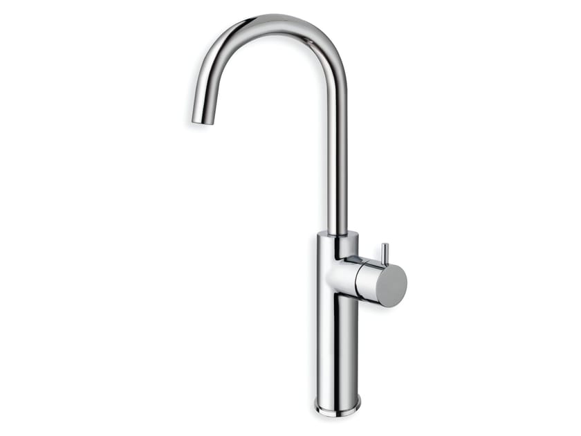 Однорычажный смеситель для раковины CRISTINA Rubinetterie зеленый триколор ARCH-00087236