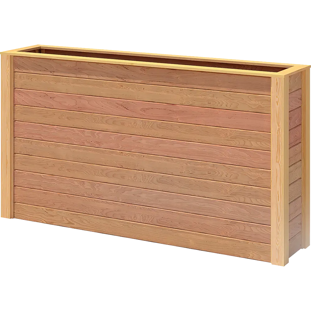 Кашпо для цветов Мечта садовника 255x55x140 см v1928 л дерево золотистый 87618440 STLM-2140592 Santreyd