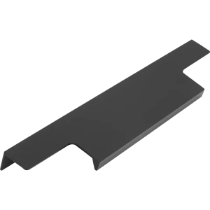 Мебельная ручка-профиль черная 196 мм