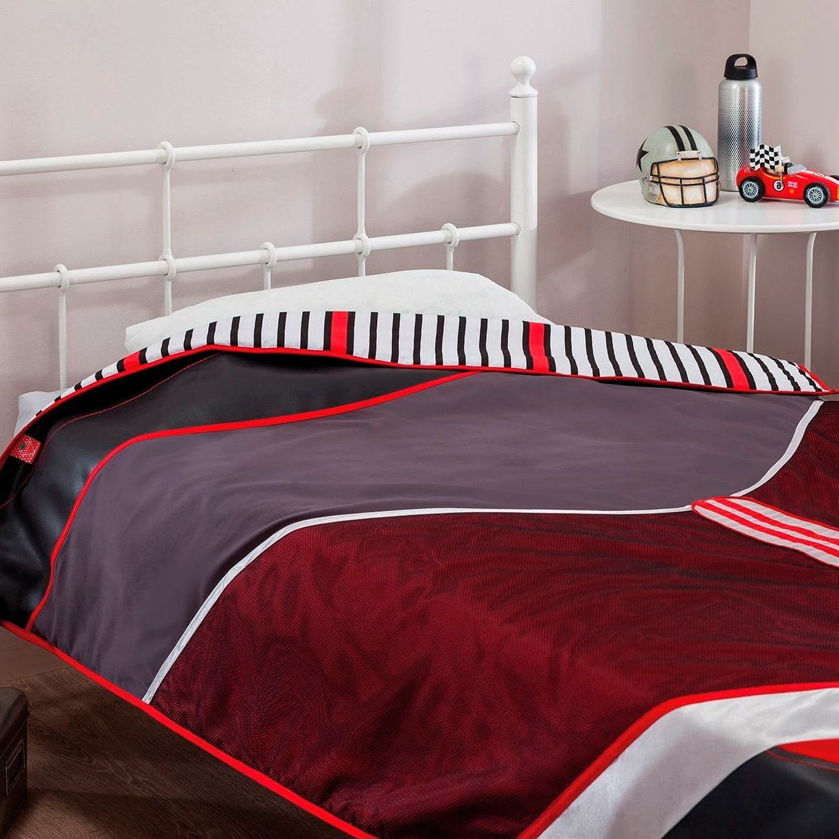 Покрывало детское 90х200 см бордовое Bipist CILEK CHAMPION RACER 00-3832456 Красный Santreyd  - Вид №4