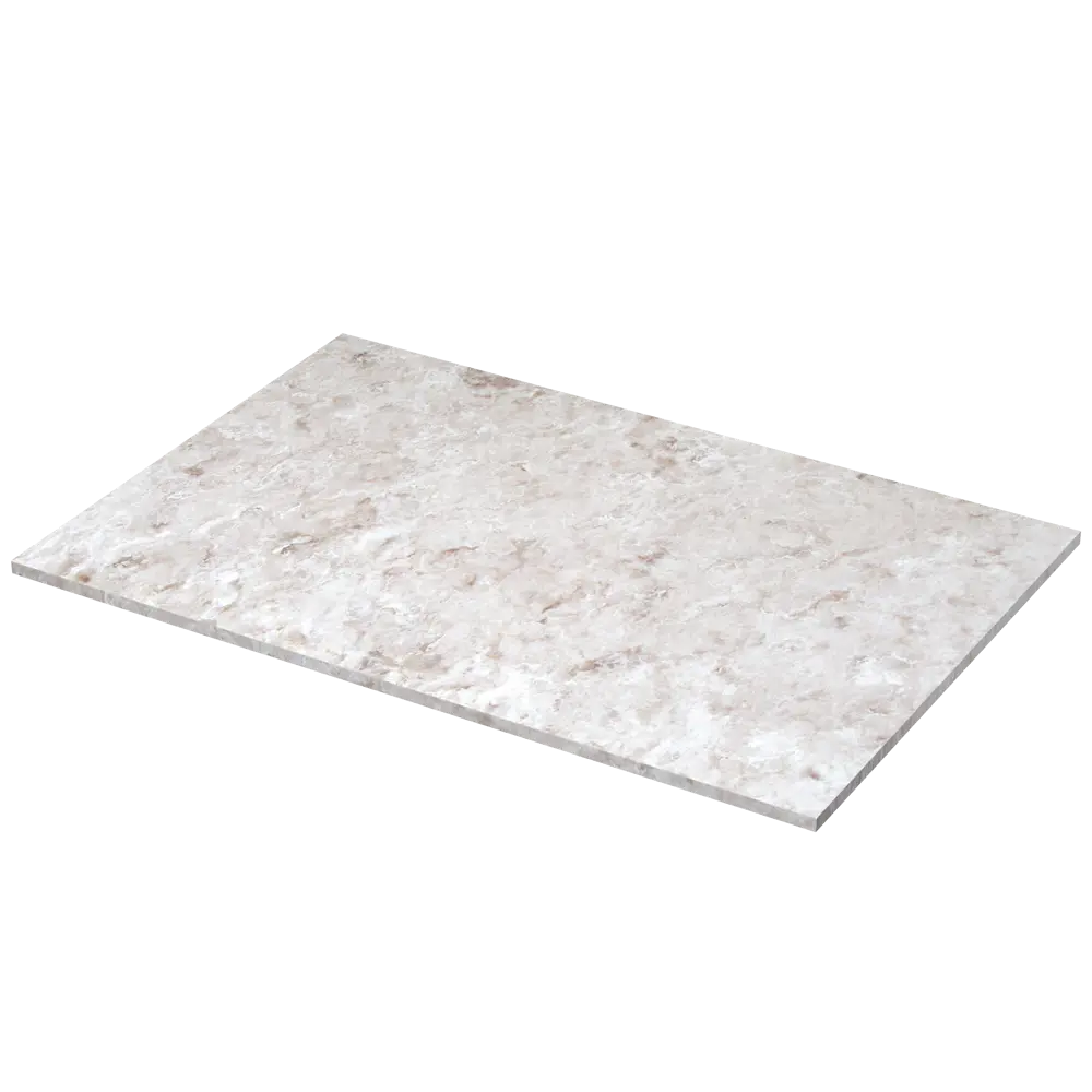 Столешница Раффиа 120x80x2 см искусственный камень цвет бежевый Santreyd STLM-2014824 - Вид №5