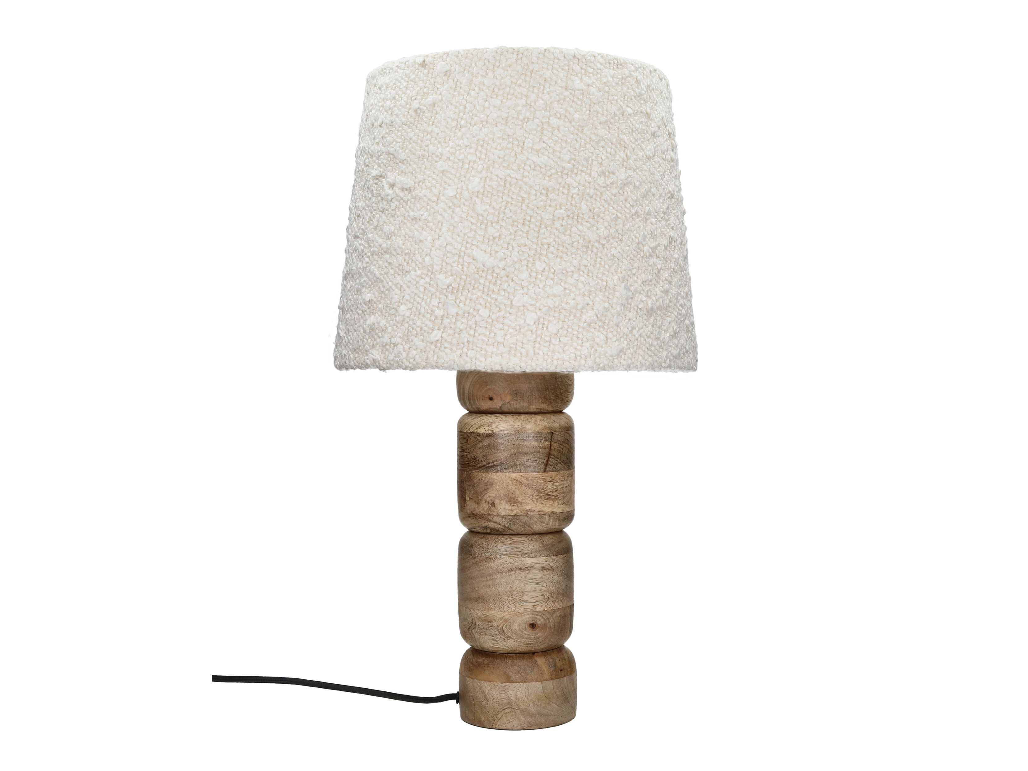 Восстановленная деревянная настольная лампа POMAX Trento ARCH-00140269 - Вид №1