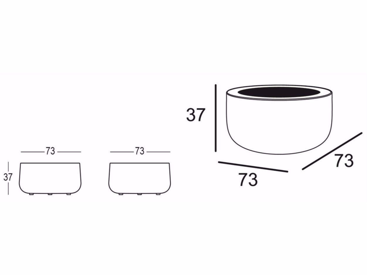 Круглый садовый столик PLUST Bold ARCH-00123534 - Вид №7
