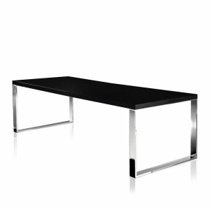 450091,9 ABHIKA СТОЛ RECT LOFT LAK H75 240X100 BLACK