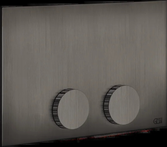 Запорная пластина 54641 707 Gessi Ingranaggio ЧЕРНЫЙ МЕТАЛЛ BR. PVD