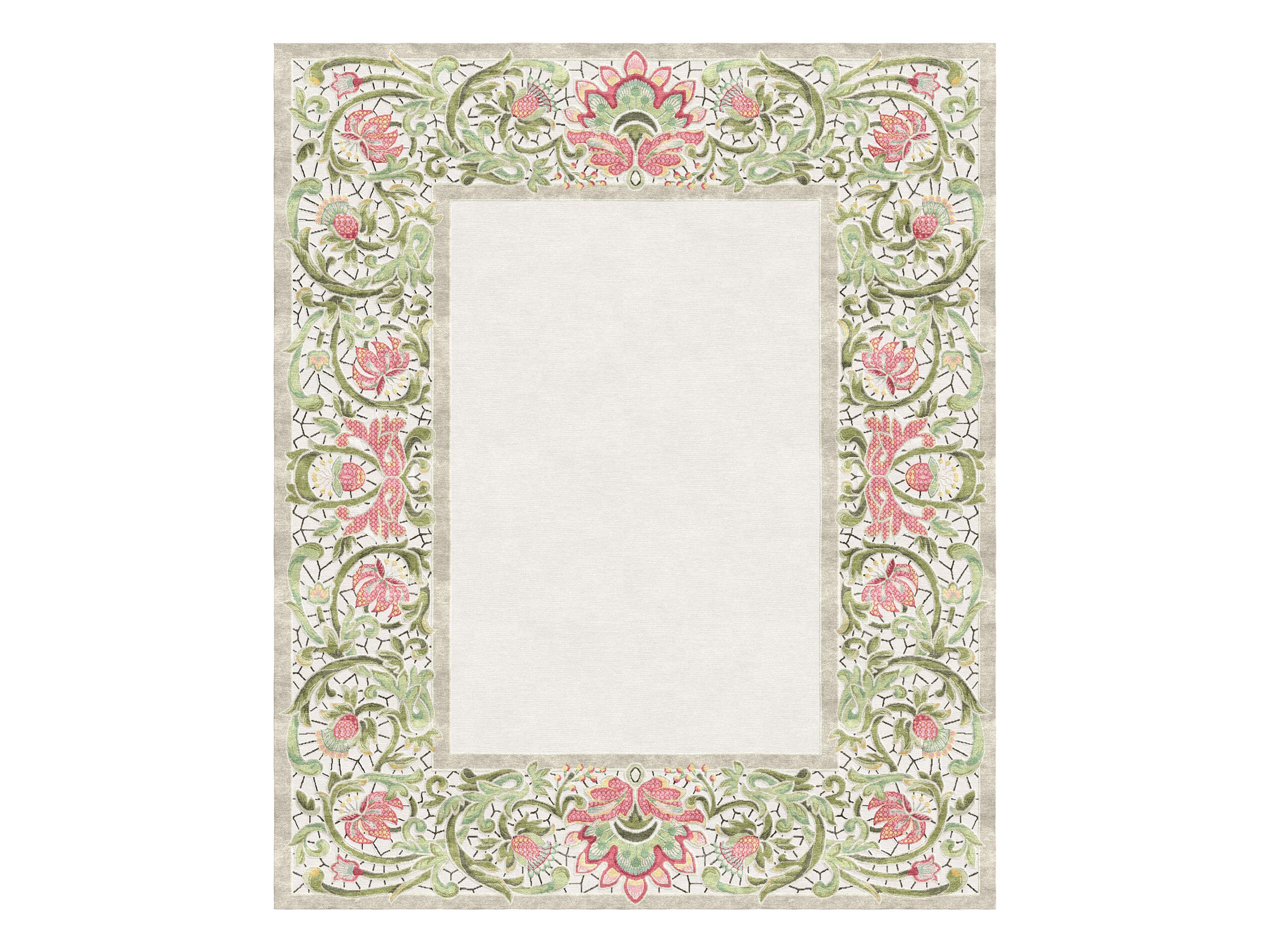 Прямоугольный ковер ручной работы Tapis Rouge Dentelle ARCH-00038002 - Вид №1