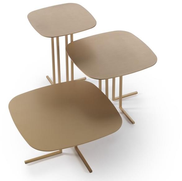 Marelli Квадратный металлический журнальный столик sun-id-1437742 - Вид №1