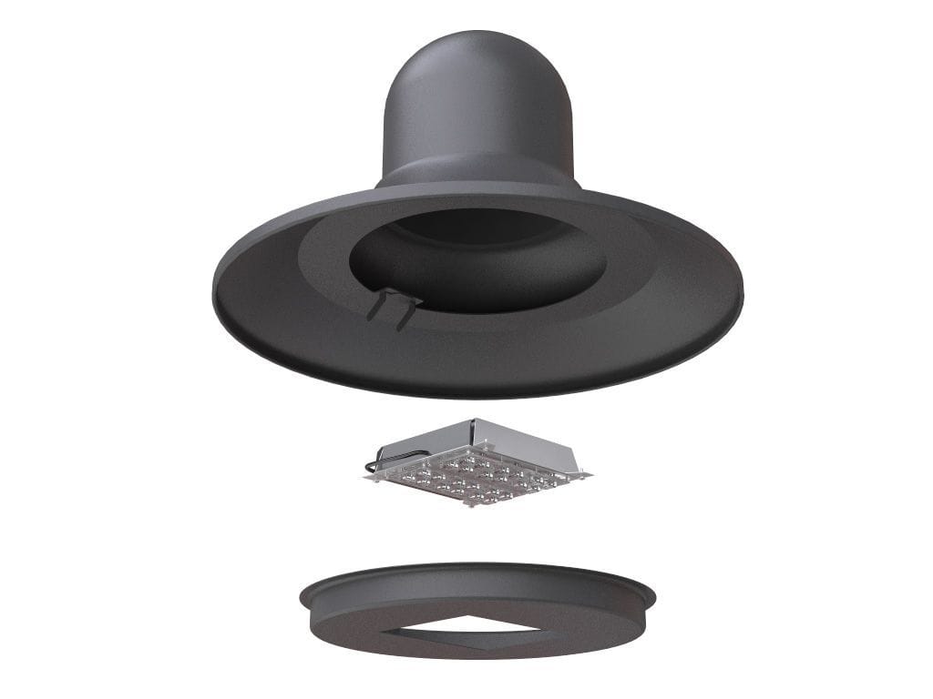 Литая алюминиевая головка фонаря EUROCOMITALIA EVOLUTION ARCH-00032966