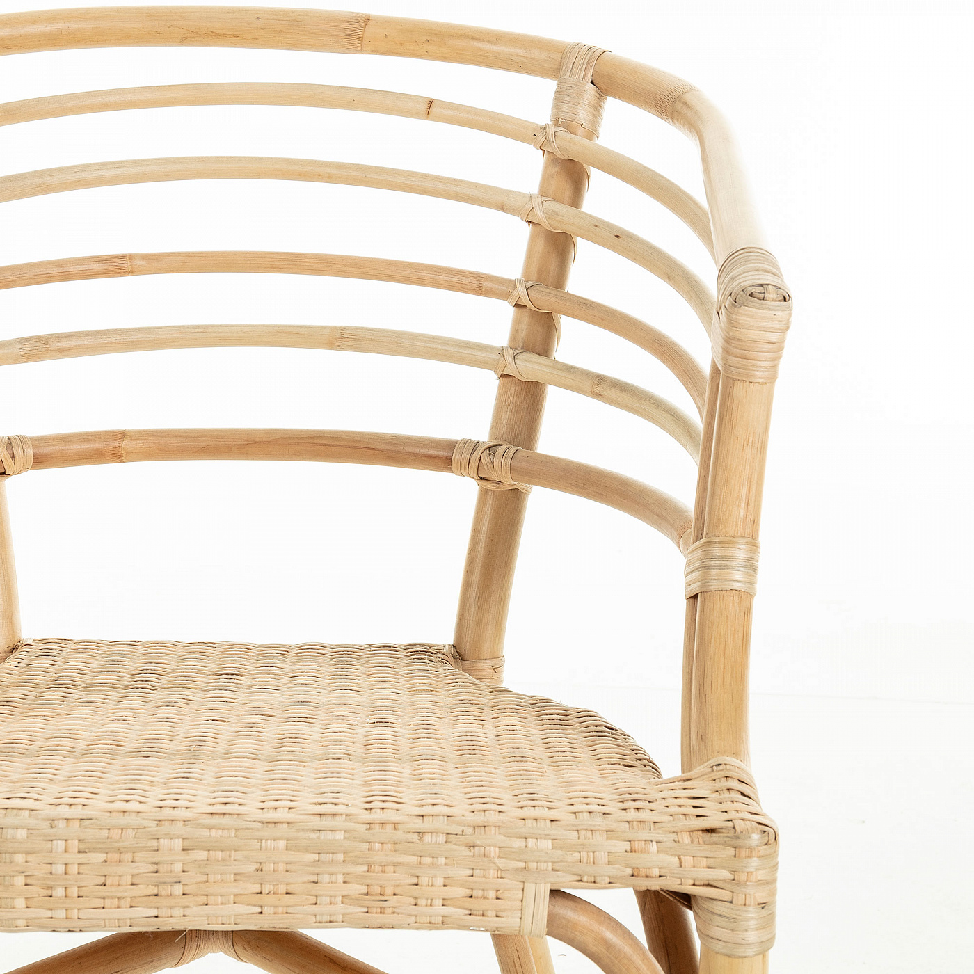 068906 Кресло Confidence натуральный ротанг La Forma Dewi  - Вид №2
