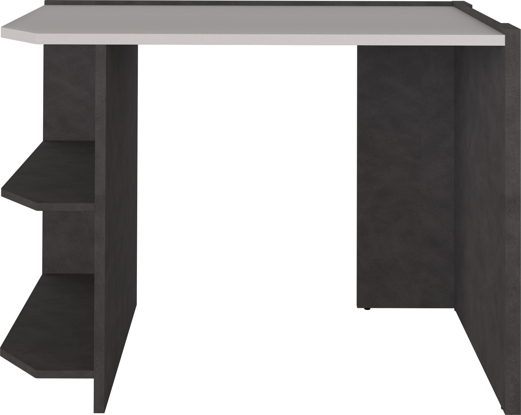 90914752 Компьютерный стол Кристоф 56x79.50x110 см ЛДСП цвет серый STLM-0421256 WISSAR