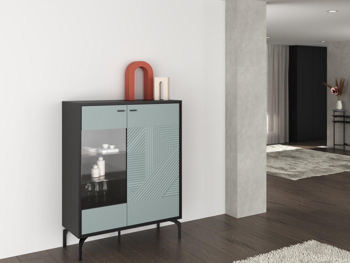 Шкаф с распашными дверцами animovel Santana ARCH-00015542 - Вид №1