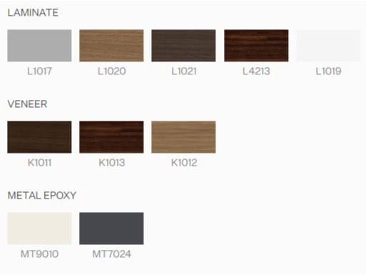 Прямоугольный журнальный столик из ламината с металлическим основанием Ersa Kilig ARCH-00003598